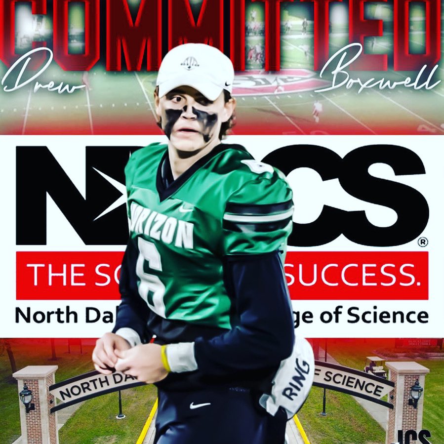 Drew Boxwell (@drew_boxwell1) on Twitter photo Very excited to say that I have decided to continue my athletic and academic journey at North Dakota State College of Science!! GO CATS🔴⚪️ #Commited <a href="/CoachPerrone/">Coach Perrone (My Recruits)</a> @QBManuch <a href="/NDSCSCoach_Izz/">Eric Issendorf</a> <a href="/bob_jerdee/">Bob Jerdee</a> @Coach_free1992 Very excited to say that I have decided to continue my athletic and academic journey at North Dakota State College of Science!! GO CATS🔴⚪️ #Commited <a href="/CoachPerrone/">Coach Perrone (My Recruits)</a> @QBManuch <a href="/NDSCSCoach_Izz/">Eric Issendorf</a> <a href="/bob_jerdee/">Bob Jerdee</a> @Coach_free1992