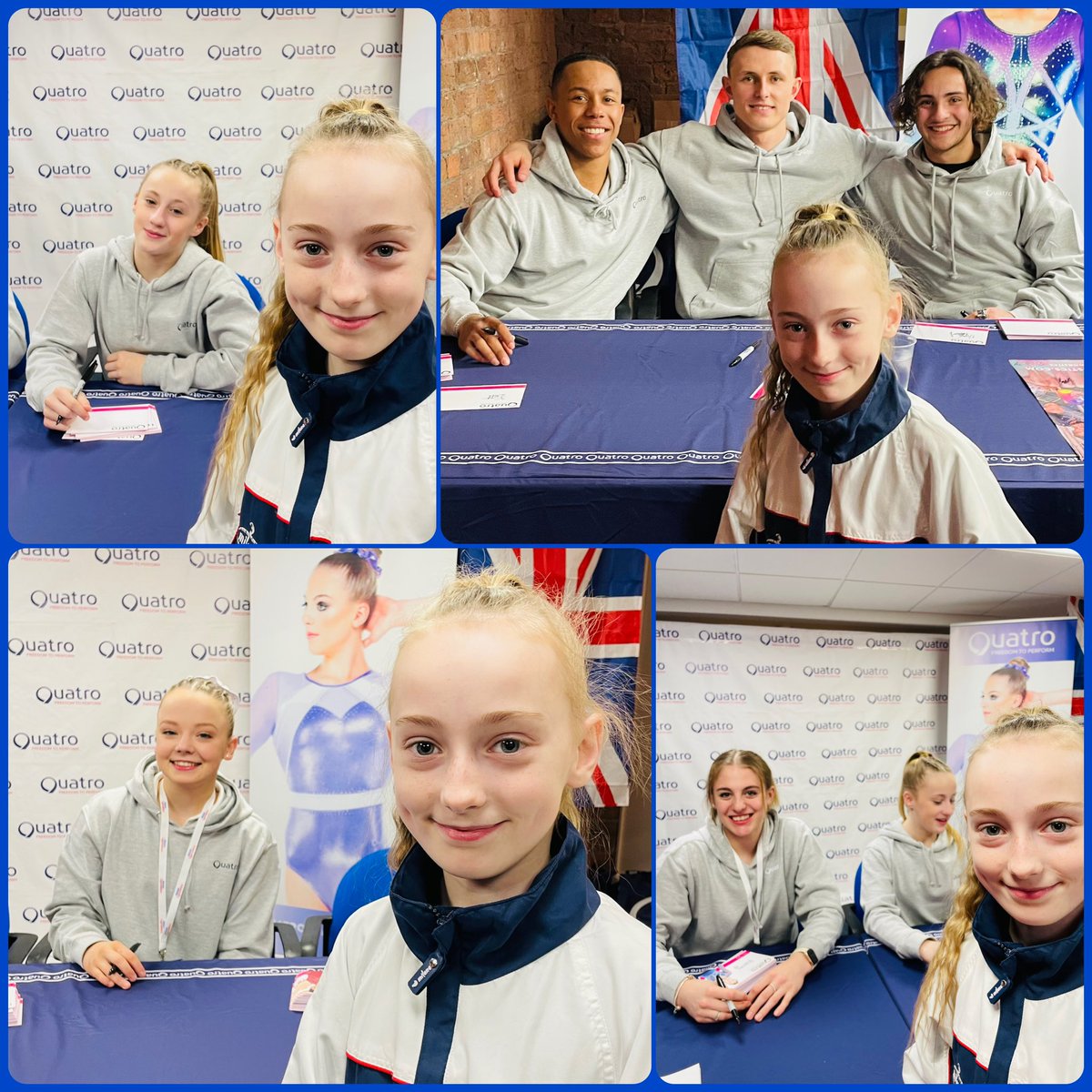 wit_laura's tweet photo. Massive Thankyou to @GymnovaUK and @VGAGymnastics for our tickets  to the British Championships Final. Well done to everyone competing it was amazing. Gracie was so excited to see her idols perform live! 🇬🇧🤸🏼❤️🤩🏴󠁧󠁢󠁷󠁬󠁳󠁿 @BritGymnastics https://t.co/UfE3sFVGN9