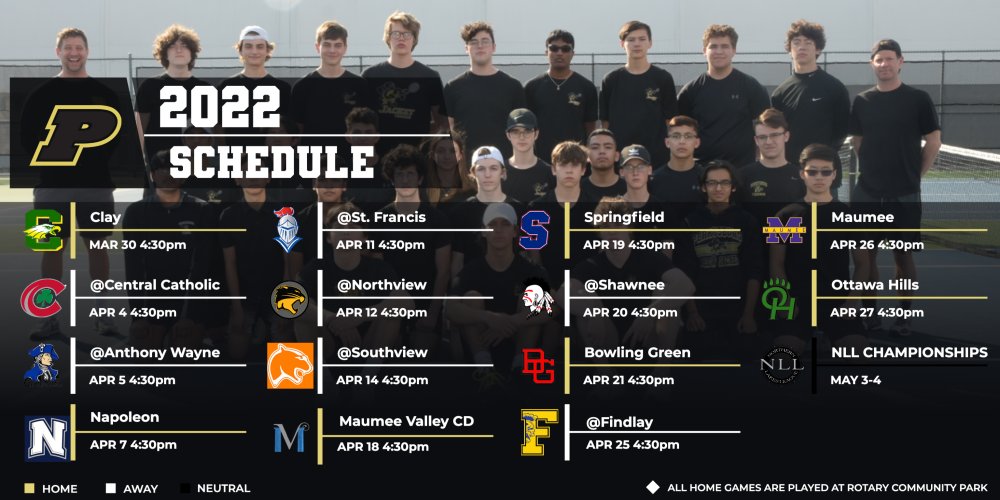 Here is the 2022 PHS Spring Tennis Schedule! #GoJackets #BeeThere