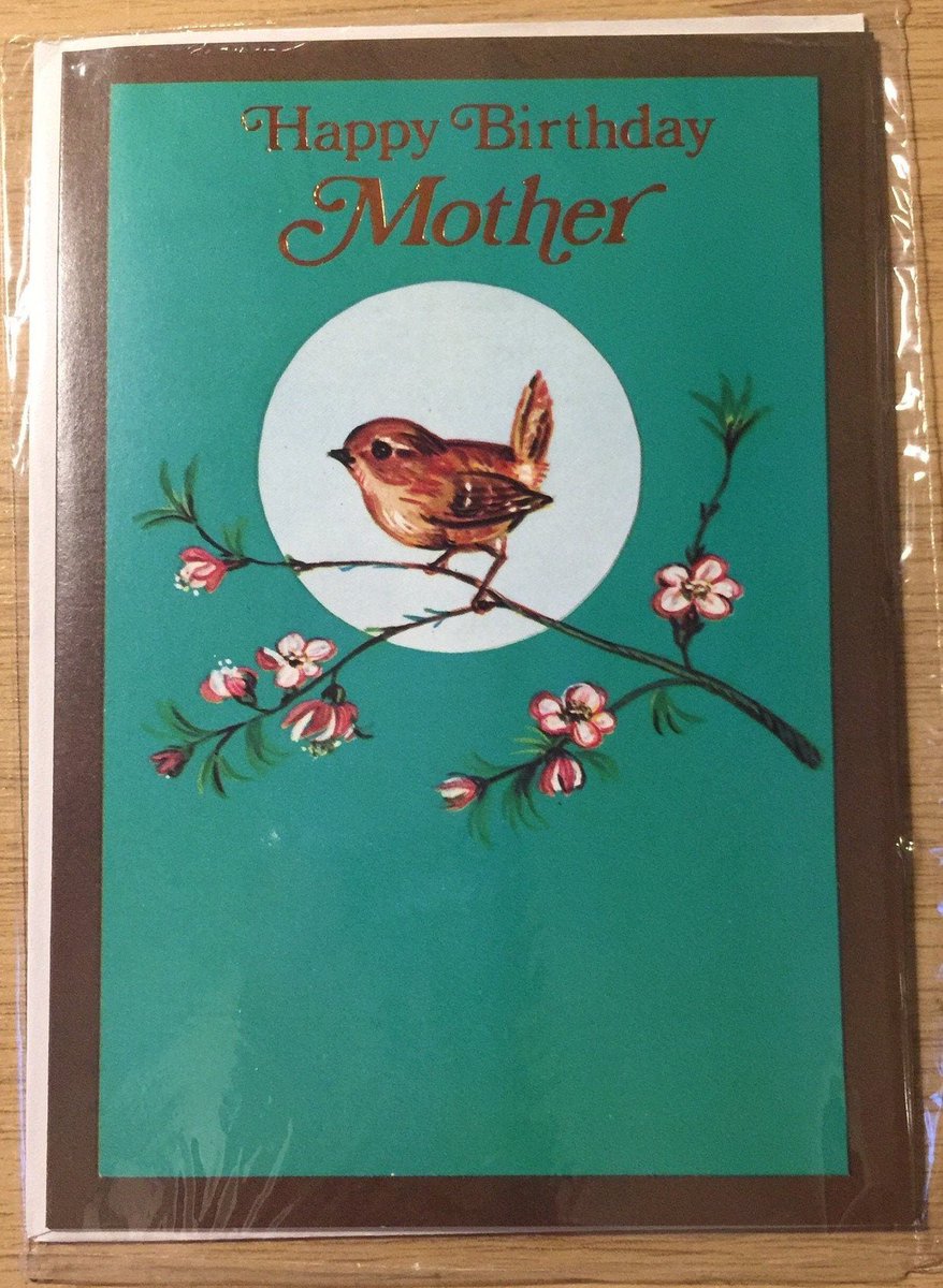 WatsonsVintage's tweet photo. These BEAUTIFUL Cards are just £3.50 each in my #etsyshop : EXTREMELY Rare Unused Vintage Circa 1960s 'Happy Birthday Mother' Card - Garden Bird Design #SimpleGreeting - Vintage/Bird Loving Mother https://t.co/0Zdd7T4ad8 #Rare #Vintage #1960s #MotherBirthdayCard #PrettyBirdCard https://t.co/QygLLjyMFe