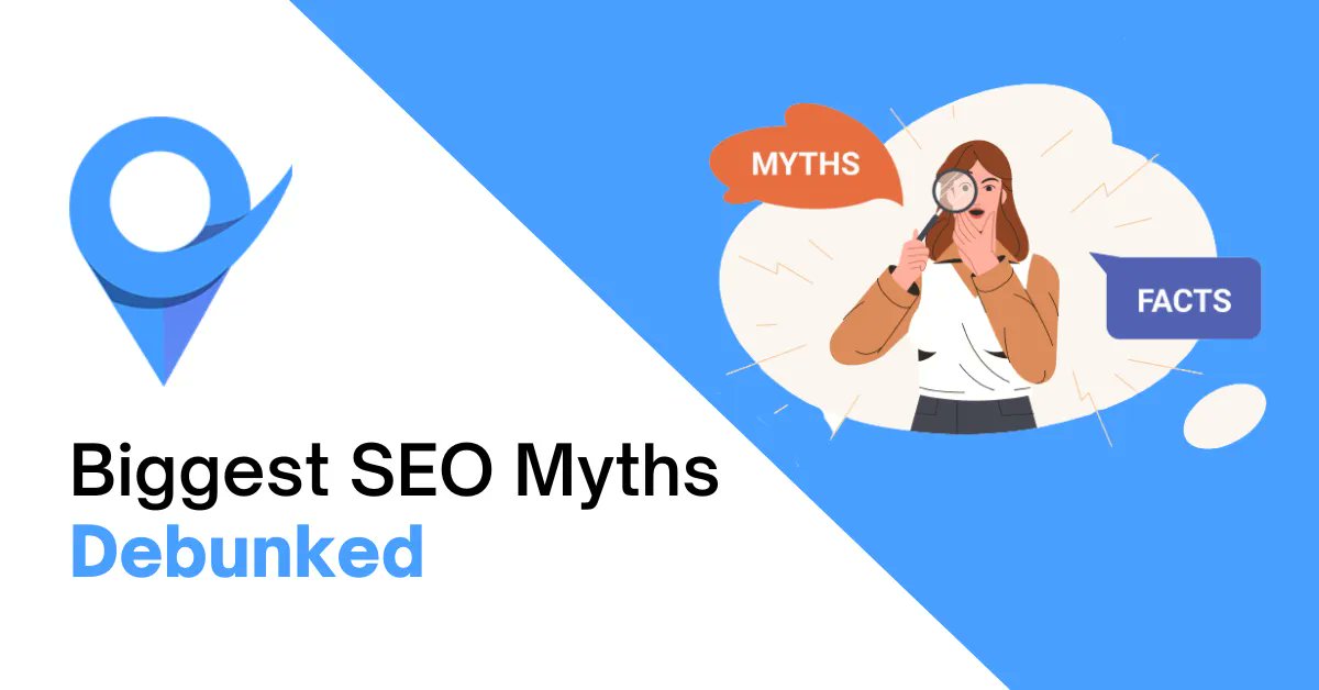 hotlaunch's tweet photo. Biggest SEO Myths Debunked - What You Should Do Instead https://t.co/E2Kvrd1W2I https://t.co/8TAOE5wEBX