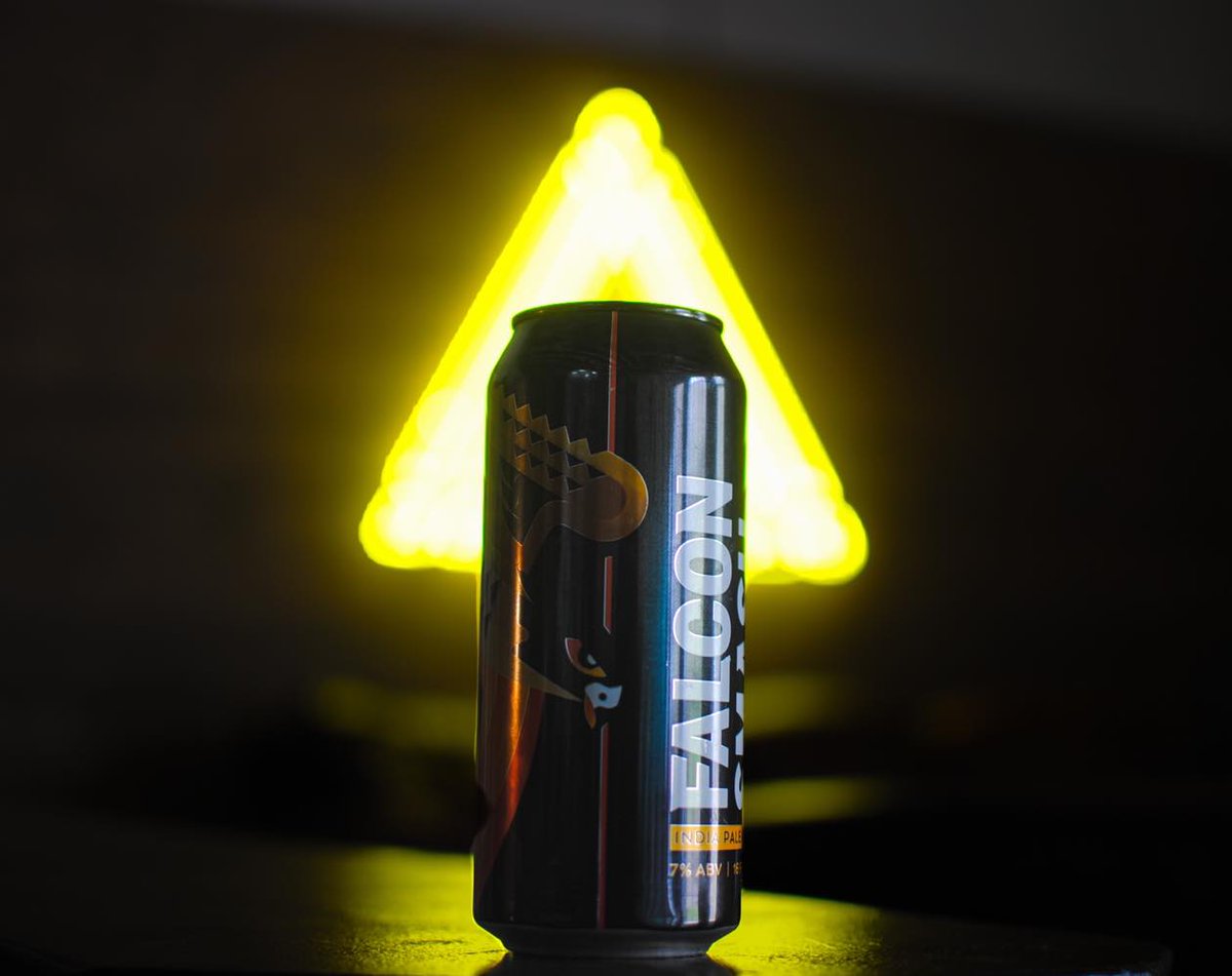 Not that this phoenix needed to be risen from the ashes or anything… but even still, an all-new can design comes swooping in for the kill anyway…

*Note – the only thing different about this beer, is the can art – the liquid within remains the same. Falcon drop available now!