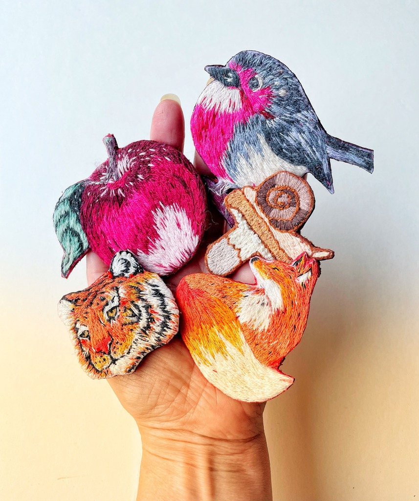 YorkOpenStudios's tweet photo. Elena Panina is a Russian born textile artist specialising in felting with wool and variety of natural fibres, embroidery and collectible toys making.  Elena produces clothes, accessories and decorative items from felt and makes small hand embroidered  pieces of jewellery. Y… https://t.co/Tynu0fm6GD