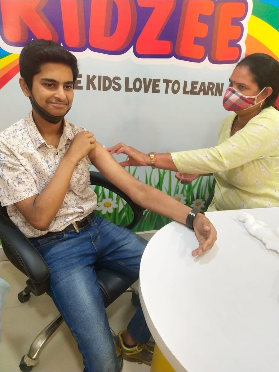 EMCT19's tweet photo. @EMCT19  team thanks to  @dmgbnagar @DeptGbn and @cmogbnr  for helping in conducting #covid19 vaccination camp at #kidzeeachool greater noida west.#kidsvaccination #vaccinationCovid  #indiakidsvaccination @Mediaconnect3 @rashmip1 @t_mahaveer @caprishipra @jitanderagarwa3 https://t.co/AfolJK7TDT