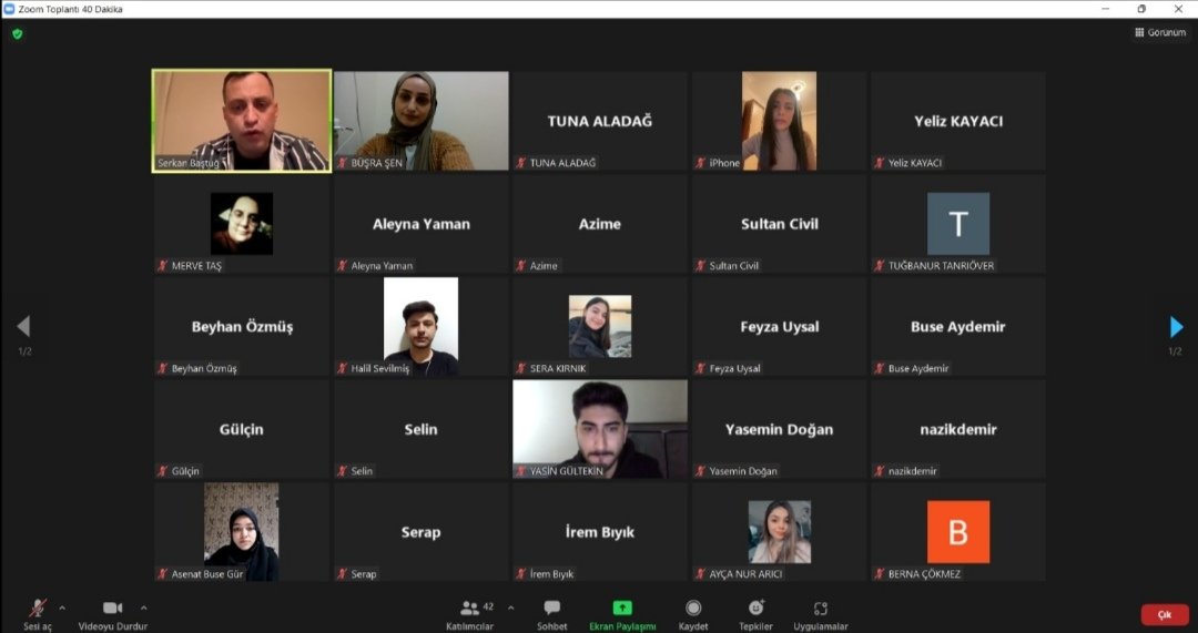 Herkese merhaba 🙌🏻
Serkan Baştuğ hocamız ile "Seminer Öncesi Bilgilendirme" toplantımızı yapmış bulunmaktayız.

Yoğun katılımlarınızdan dolayı hepinize teşekkür ederiz. ✨

 Cuma günü yapılacak olan "MedData Eğitim Semineri"ne de hepiniz davetlisiniz. 🥳
 📌 Bizi takipte kalın!