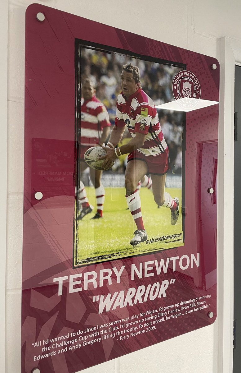 WiganWarriorsRL's tweet photo. A new addition to Robin Park Arena ❤️

#WWRL https://t.co/FRLsNLyj49
