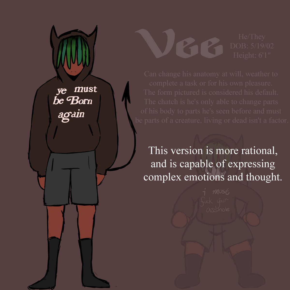 vlttwt's tweet photo. YO I FINALLY MADE A SONA (IT ME) https://t.co/cBTHCqncpD