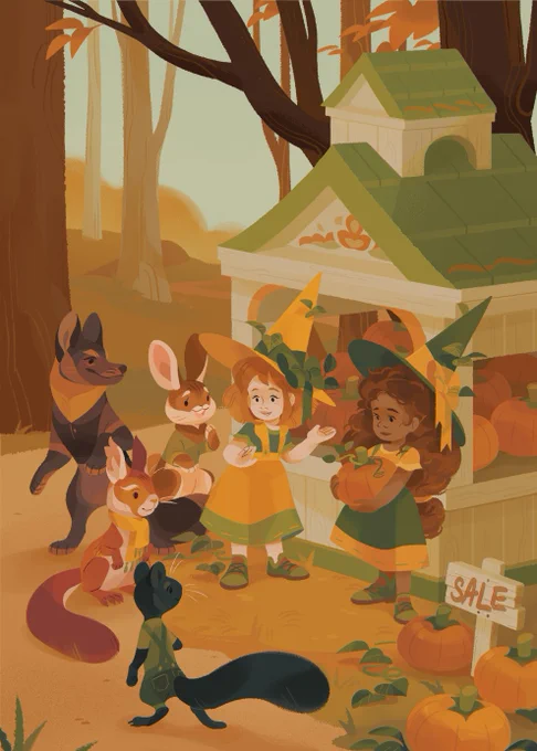 Hi #VisibleWomen! My name's Jestenia, I'm a children's book illustrator specializing in fantasy and wildlife illustration. Keep me in mind for projects with a whimsical slant~
🌻website: https://t.co/89ex28f2WT
🌻email: jestenia.cfoam@gmail.com
🌻patreon: https://t.co/3HjO6RBEy5 