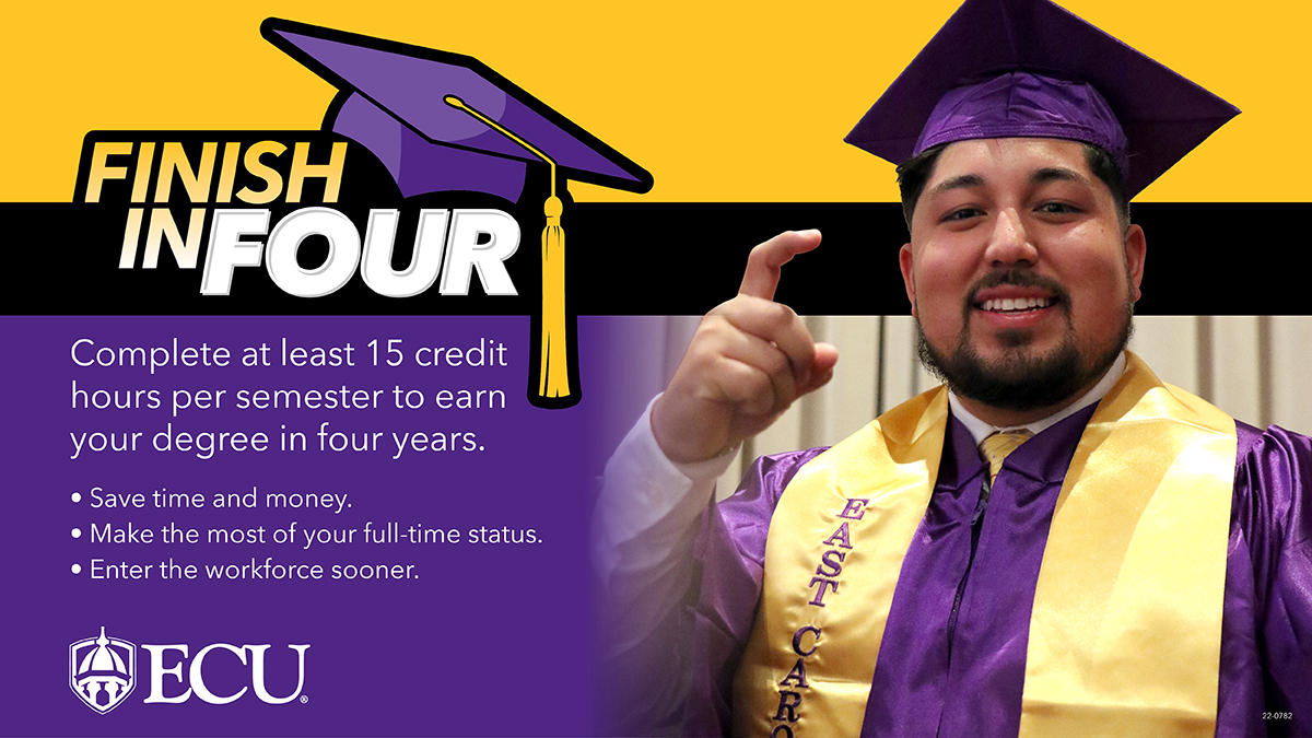 EastCarolina's tweet photo. #ARRRGH you on pace to #FinishInFour?

Plan to stay on track to graduate as a #Pirate 🎓

ECU Registrar ➡️  https://t.co/BoShF4wotx
Undergraduate Catalog ➡️  https://t.co/dxL3rMx0zD https://t.co/6dBGhvtapE