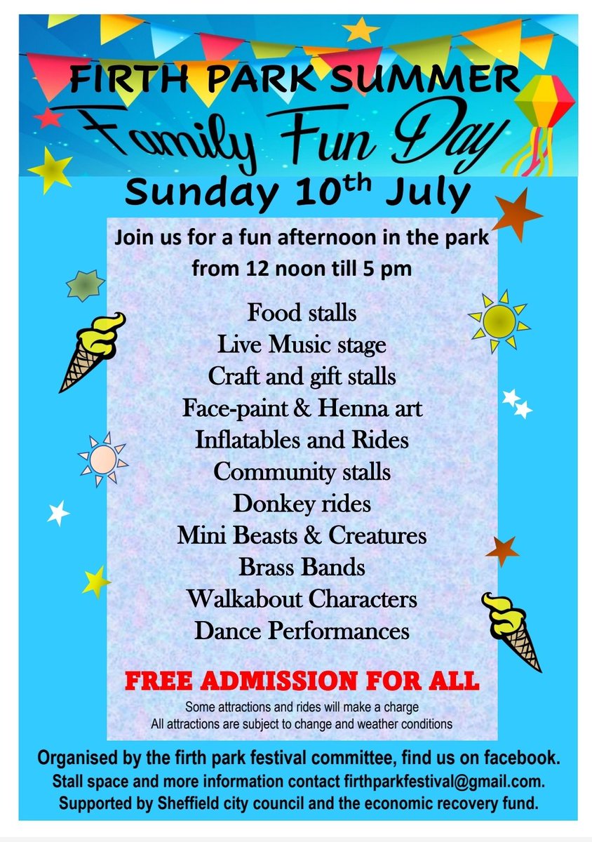 Firth Park Fun Days tweet media