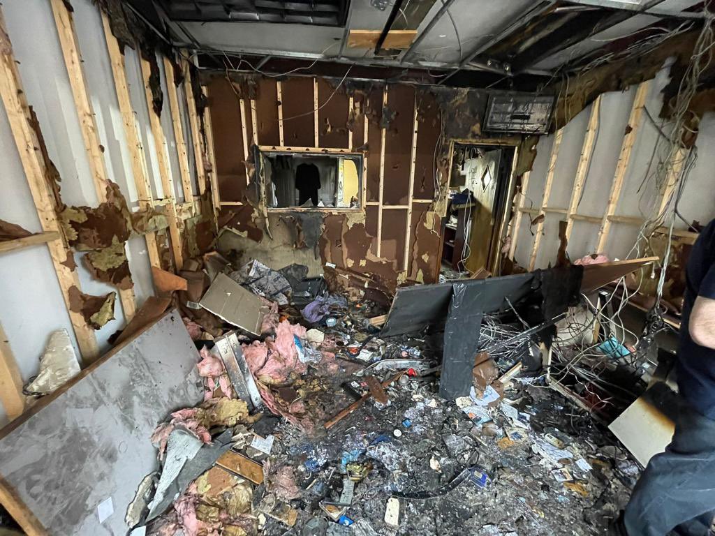 Yosefsegal's tweet image. As I’m sure many have heard so far. My father’s radio studio was ravaged by a terrible fire yesterday leaving the studio completely destroyed. Please help rebuild the studio and all that he does for the Jewish Community worldwide. cmatch.me/donatefjb-fire