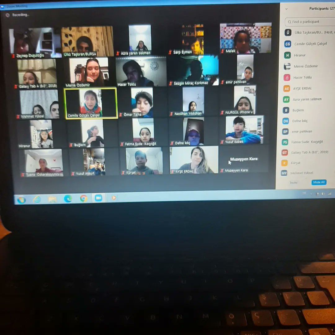 Ülkü TAŞKIRAN Kurtuluş İlkokulu 
Our Conversation Interview with Tema Foundation Representative