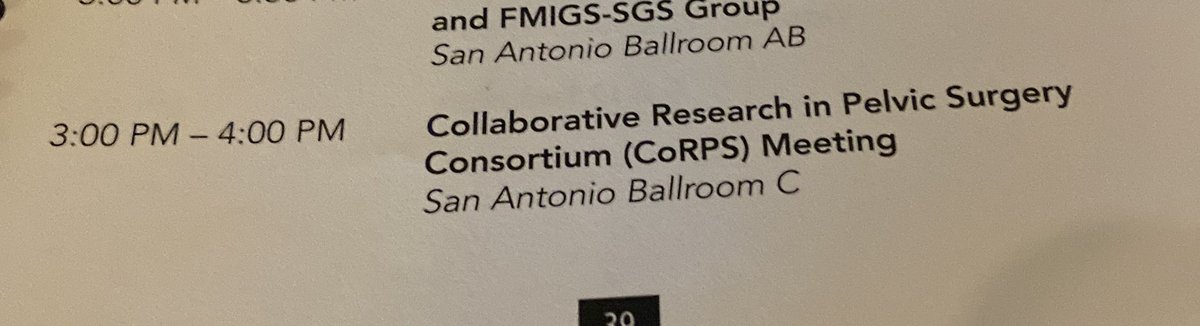 Danielle Antosh (@antoshdd) on Twitter photo <a href="/DrCaraGrimes/">Cara Grimes</a> is having a meet and greet for early-mid career GYN surgeons for #SGSCORPS today 3-4pm at #SGS2022 Come and join us to do exciting multi center research! <a href="/DrCaraGrimes/">Cara Grimes</a> is having a meet and greet for early-mid career GYN surgeons for #SGSCORPS today 3-4pm at #SGS2022 Come and join us to do exciting multi center research!