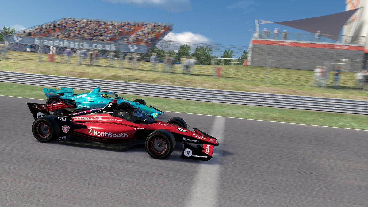 VulcanRacing's tweet photo. Indy Online Championship - Brands Hatch

What. A. Battle.

Maddie won the final race of the season by just 32 thousandths after an epic duel with Jess Moo and William.

Maddie: 1st
Liam: DNS (watching Batman) https://t.co/jPcBCJ19lv
