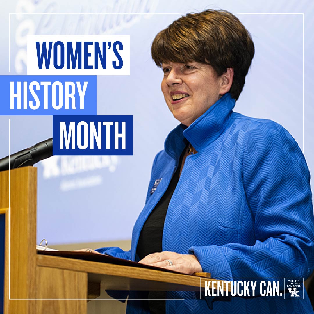 When Mary Shelman arrived on campus as a junior, she appreciated the women who came before her at the University of Kentucky—women who had trailblazed an environment that was receptive and supportive of her pursuing a degree in engineering.