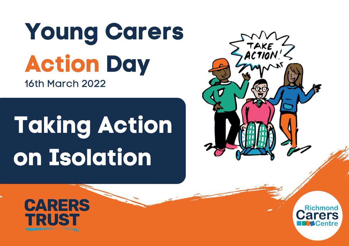 Taking action on isolation in #YoungCarers (YCs) &amp; #YoungAdultCarers (YACs)

<a href="/CarersTrust/">Carers Trust</a> recommends

Education providers to take a more integrated &amp; collaborative approach to support, including working in partnership with the NHS, local authorities &amp; local carer organisations