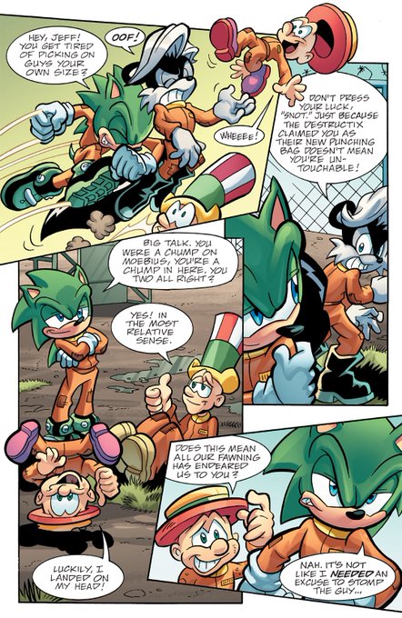 Archie Sonic Character Appreciation #STOPKOSA on X: Allow me to