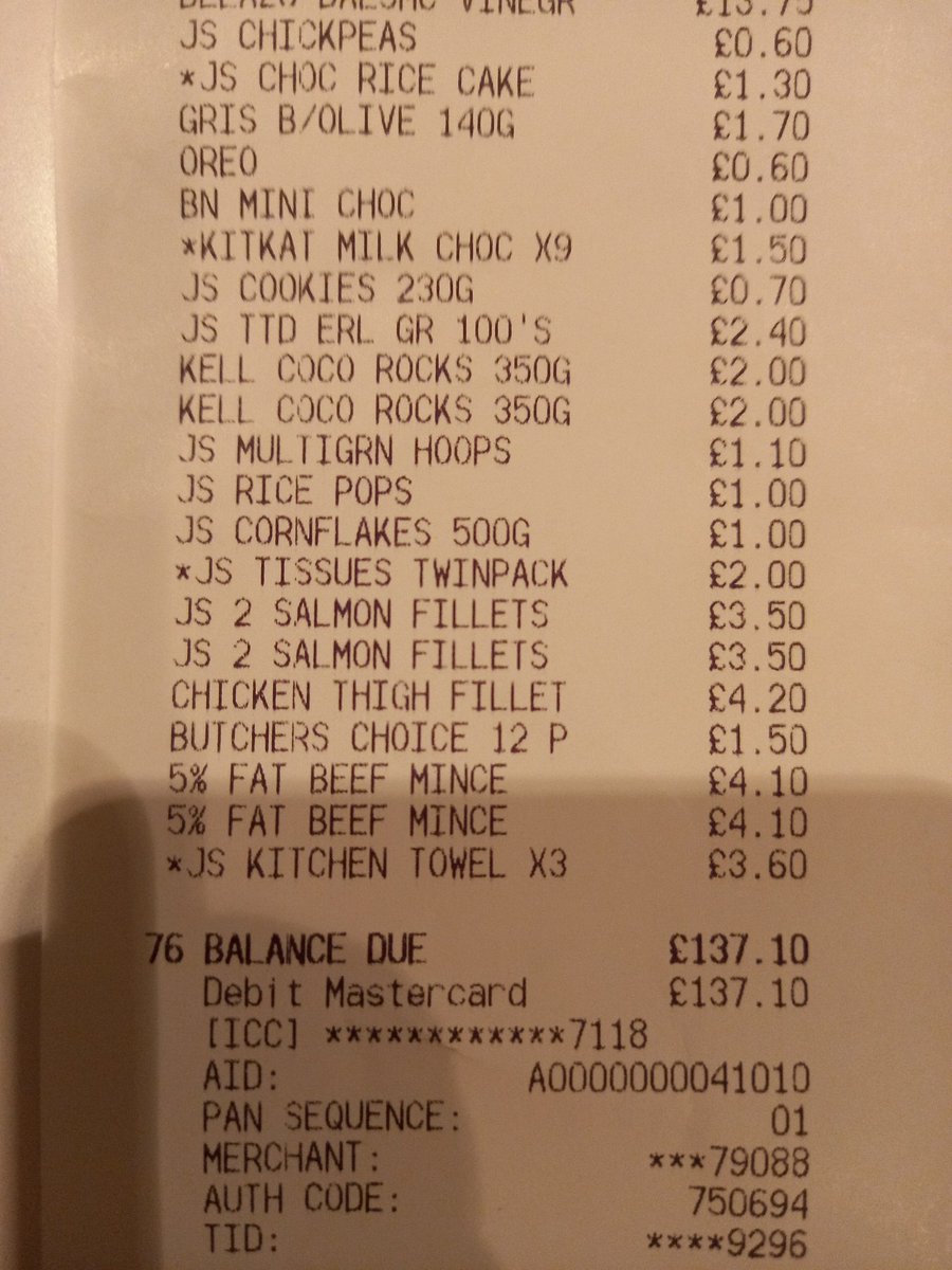 Hi <a href="/sainsburys/">Sainsbury's</a> what do you do when you realise at the end of a long day that you were double charged for mince? Only 1 packet bought but charged twice? Big shop earlier so big £££ - only had chance to review. How do I get refund for £4.10?
#doublecharge #refund #CustomerService