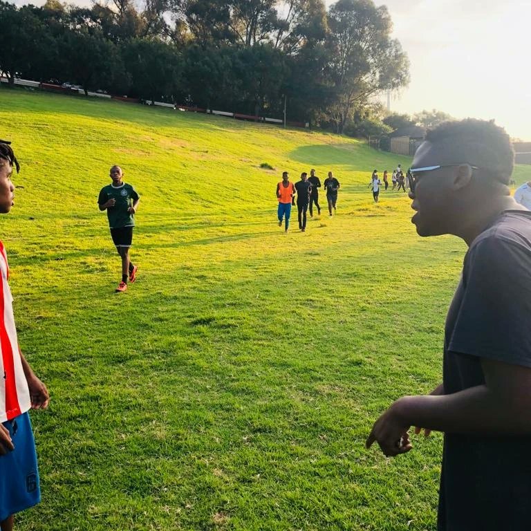 Wits_Chapter's tweet photo. The boys officially back to the field in preparation of the league beginning on monday🏃‍♂️🏃‍♂️🏃‍♂️🏃‍♂️.

Introducing...🔥🔥🔥
Kutlwanong (WITS) FC ⚽⚽⚽

#Topofthetable
#Kutlwanong
#PromathsAlumni
#Investec
#WitsUniversity
#soccer https://t.co/E2GtFmaCcA
