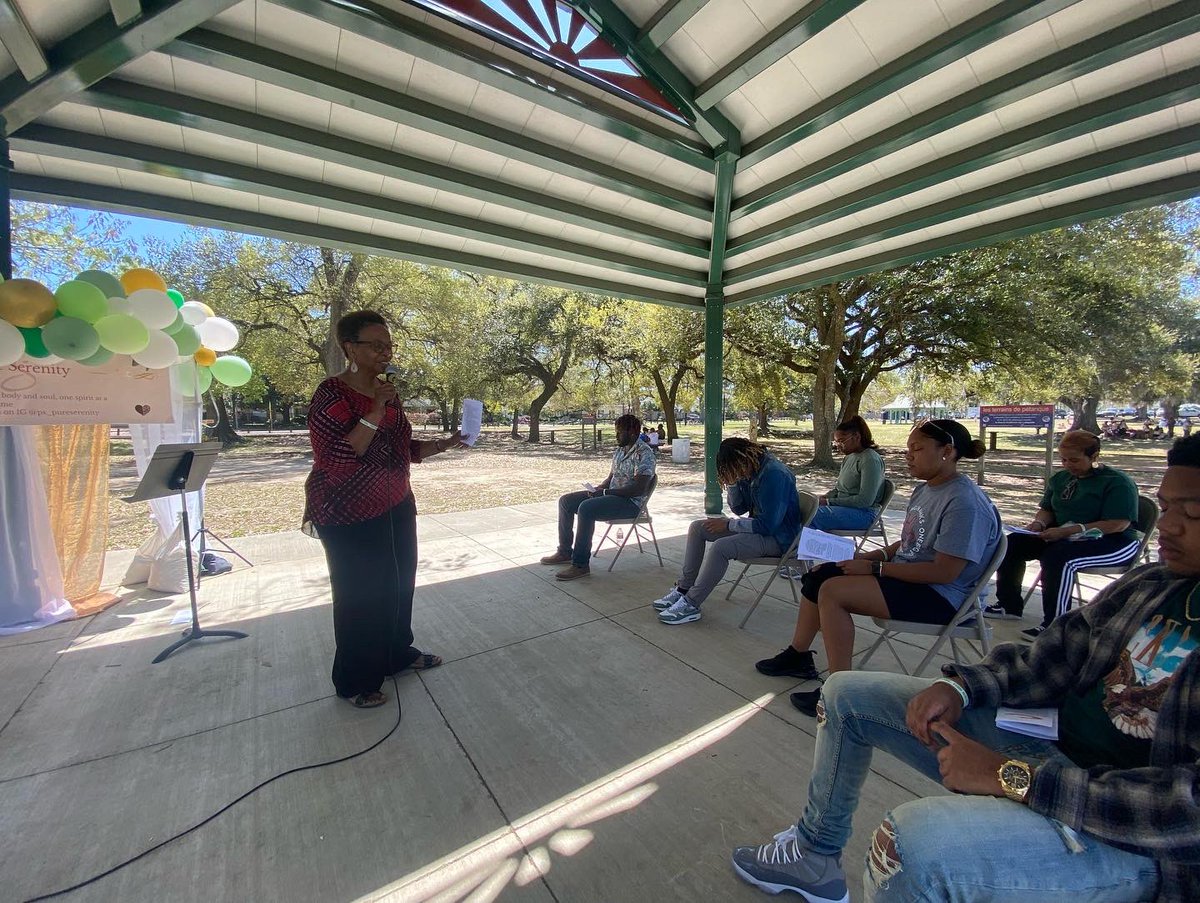 PS_PureSerenity's tweet photo. 3.26.22 
Our first event was a success! Thank you to all who came out and supported Pure Serenity. Special shout out to our speaker Ms. Debra Milson for her interactive speech on Anxiety &amp; Mental Health Barriers🧠
—
Stay Tuned for our next event coming up 🤩 https://t.co/1mGyaXfH0D