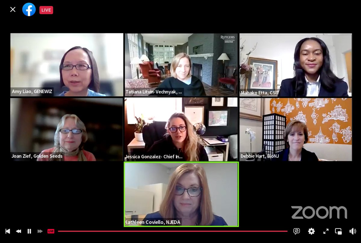 BioNJ (@bionj_org) on Twitter photo In celebration of #WomensHistoryMonth, #BioNJ President and CEO Debbie Hart participated in a panel of female innovators, entrepreneurs and investors as part of the <a href="/NewJerseyEDA/">New Jersey EDA</a>’s first-ever Facebook Live, spotlighting “Women in Innovation”. In celebration of #WomensHistoryMonth, #BioNJ President and CEO Debbie Hart participated in a panel of female innovators, entrepreneurs and investors as part of the <a href="/NewJerseyEDA/">New Jersey EDA</a>’s first-ever Facebook Live, spotlighting “Women in Innovation”.