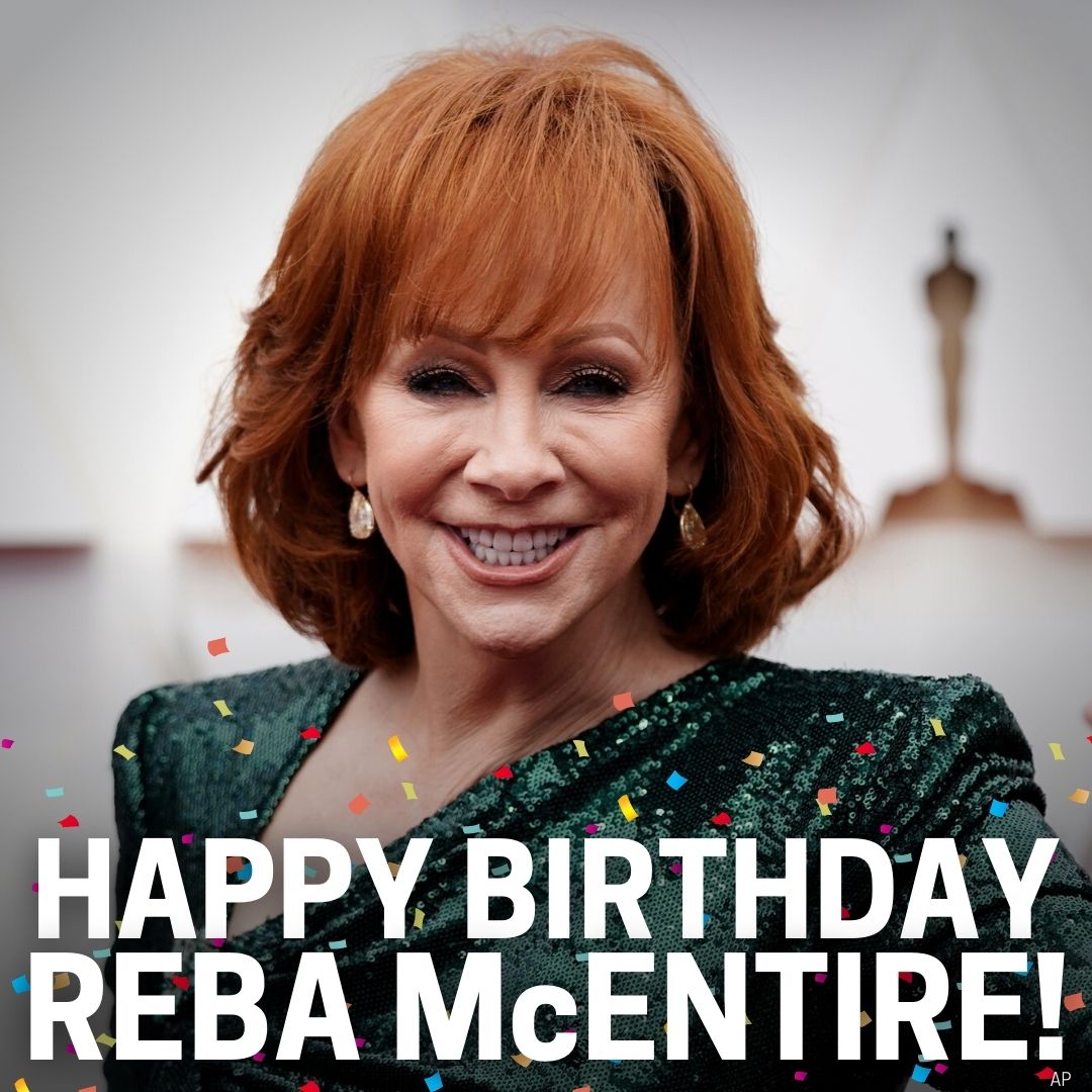 Happy birthday to the Queen of County herself, Reba McEntire! 