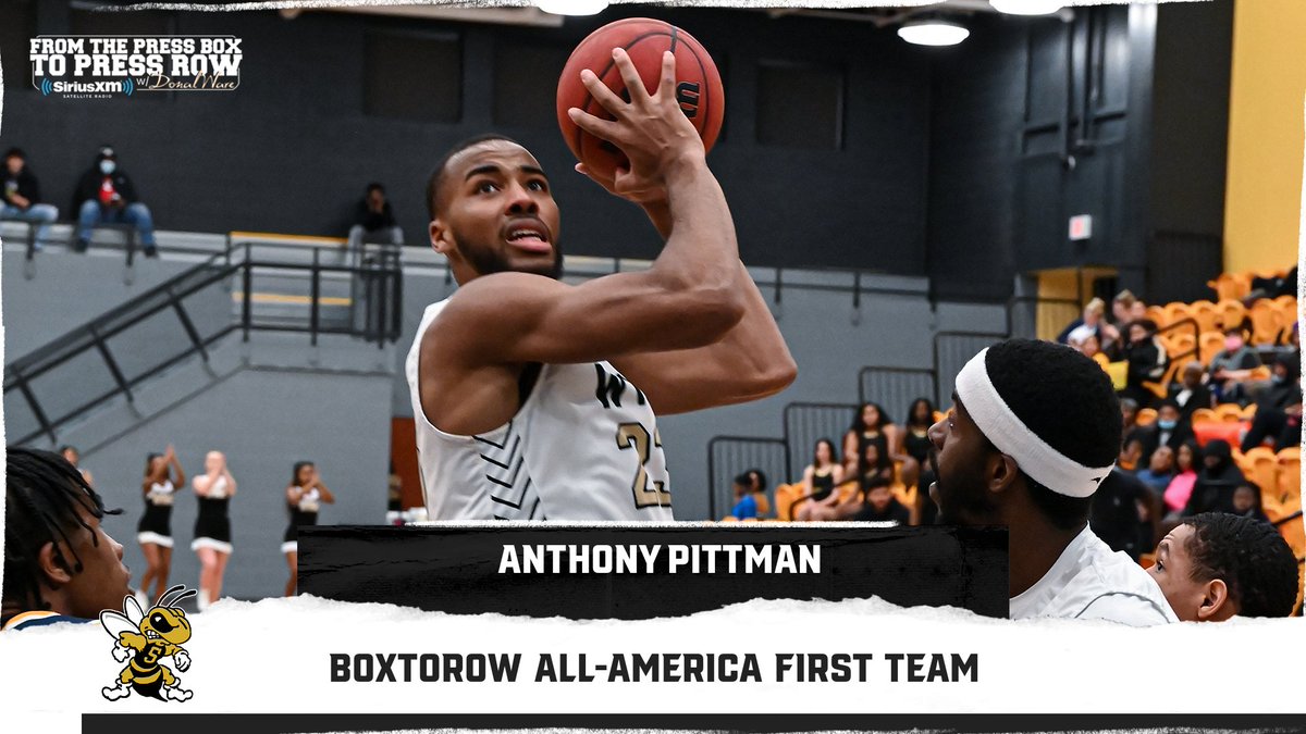 WVSU Athletics (@wvsu_gojackets) on Twitter photo M-🏀 | ANTHONY PITTMAN NAMED FIRST TEAM ALL-AMERICAN FOR DII HBCU HOOPS BY <a href="/boxtorow/">BOXTOROW MEDIA</a>‼
📰 bit.ly/3uDNr1w M-🏀 | ANTHONY PITTMAN NAMED FIRST TEAM ALL-AMERICAN FOR DII HBCU HOOPS BY <a href="/boxtorow/">BOXTOROW MEDIA</a>‼
📰 bit.ly/3uDNr1w