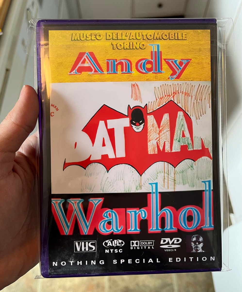 Excited to own this “Nothing Special Edition” of Andy Warhol's