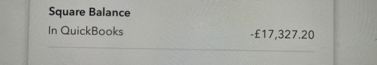 Thebookinghall's tweet photo. @commercesync 
Hiya, tried to log in to my account dashboard and got an error message, so attempting to contact you via the help page and the screen went blank.

Can you help me understand why I have a negative balance on QuickBooks please ⬇️ https://t.co/TTyrI4rpLA