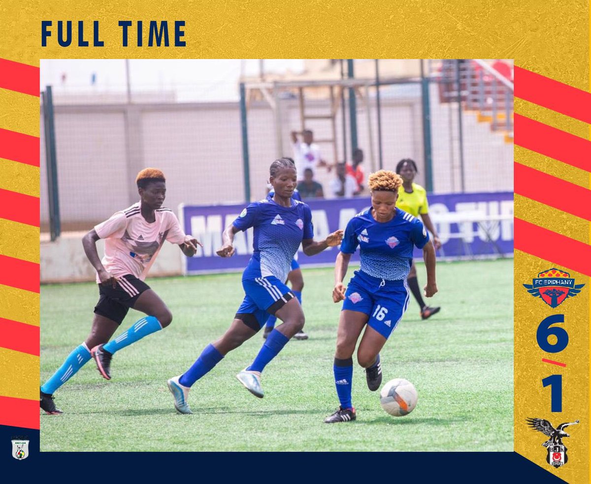 FC_Epiphany's tweet photo. How the game ended in our week 3 fixture
#winwin #womendol #fcepiphany https://t.co/ybbrblZpL2
