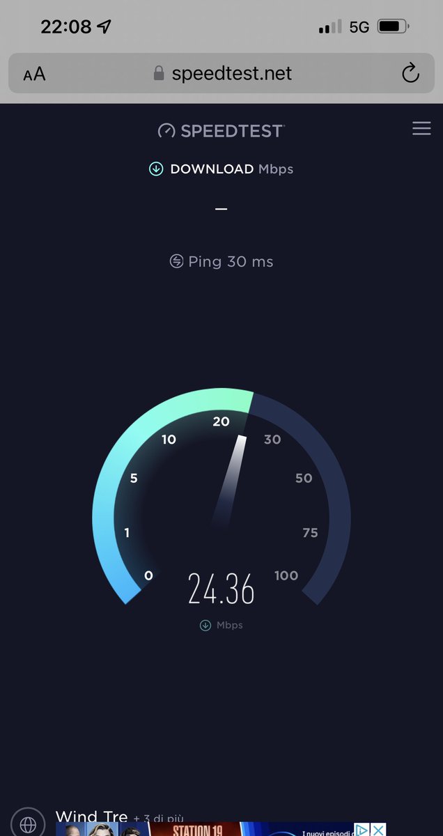 MBandinelli's tweet photo. @WindTreOfficial possibile che la rete Wi-Fi business vada a questa “velocità”? https://t.co/g5ZvLGsyLH