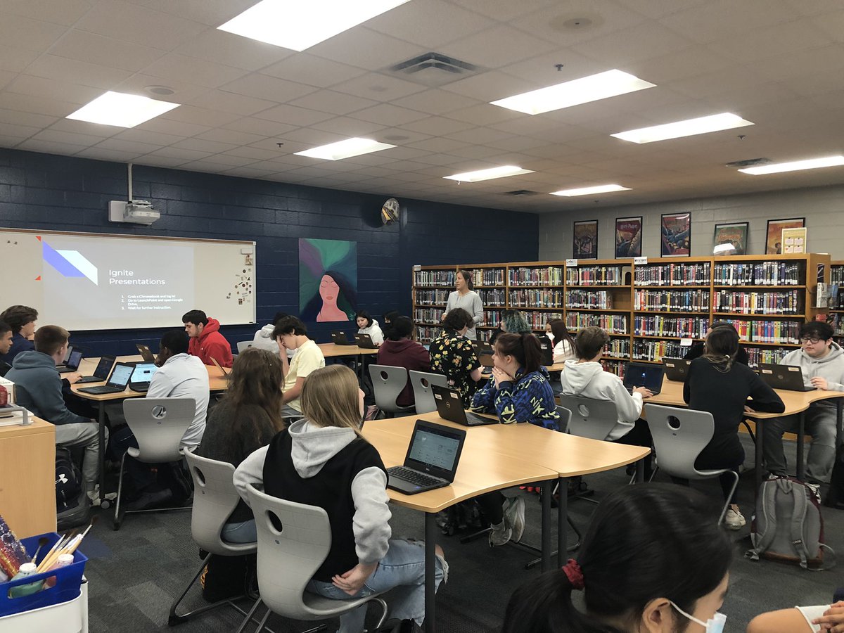 Whhs_SpanishRC's tweet photo. Awesome time of the year that we start our Ignite presentation/Genius hour project with students to develop second language skills! Thanks Ms Lawley for the teamwork! #todayinsparta @WH_Spartans @ruby_rubia #langchat https://t.co/j5wbjmwJTP