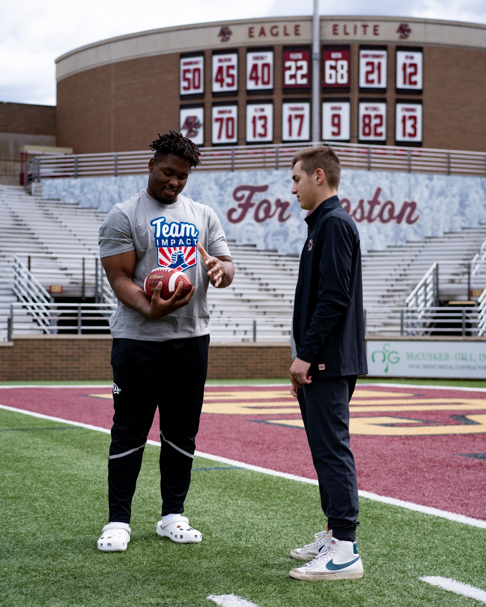 BC Football on Twitter: "Great to have Jack our @GoTeamIMPACT teammate ...