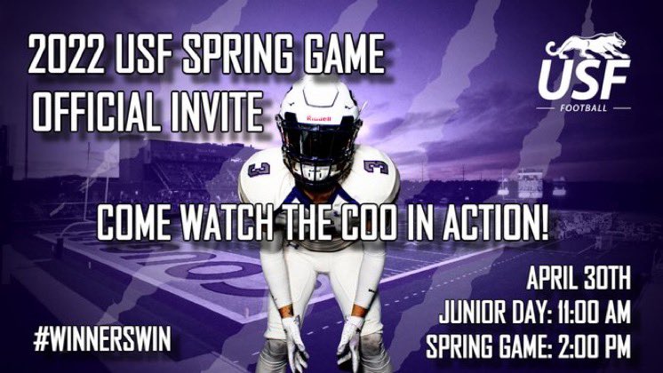 thanks for the spring game invite! <a href="/Coach_LJohnson/">Luke Johnson</a>