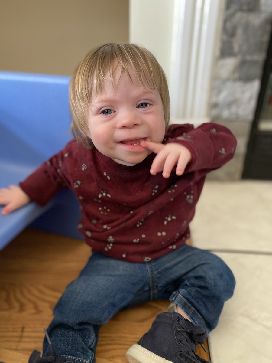 TheResoluteLife's tweet photo. Just some smiles from the wee little man to kick off the week…

Have a great one, y’all!

#IronWill
#DownSyndrome
#JoyIsContagious https://t.co/sPLQjpgIVf