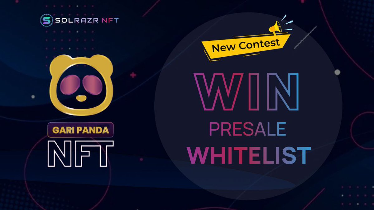 TheGariNetwork's tweet photo. [Thread] For those who couldn't get on the GARI Panda NFT #whitelist yet - we are opening up a few more spots. 

👉 Fill this form [deadline - 10am UTC 29th Mar]: https://t.co/l96kMzs50b

👉 Retweet. Tag 3 friends. Turn on post notifications.

#whitelistopen https://t.co/Rsu37s6oxn