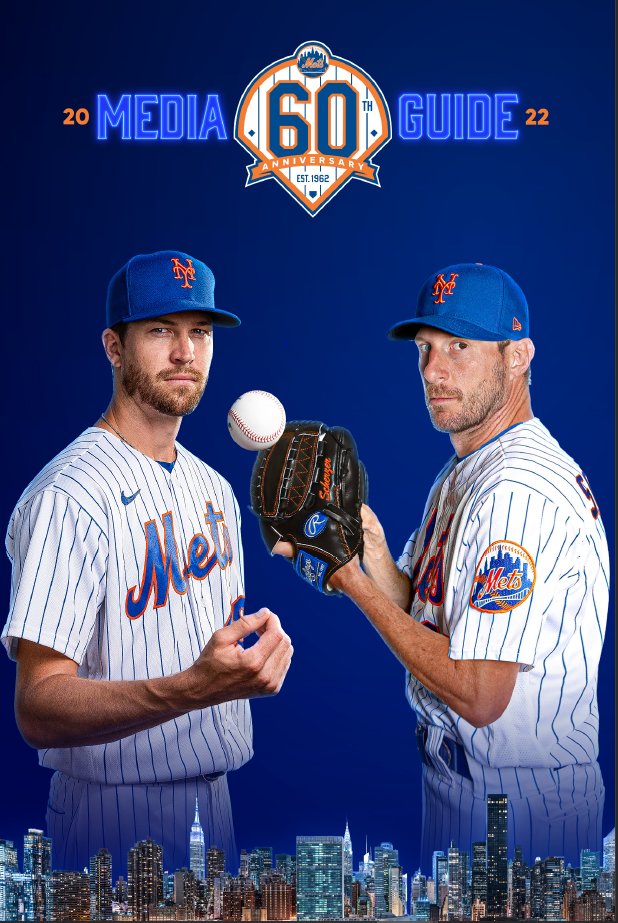 Anthony DiComo on X: The Mets' media guide features two aces on