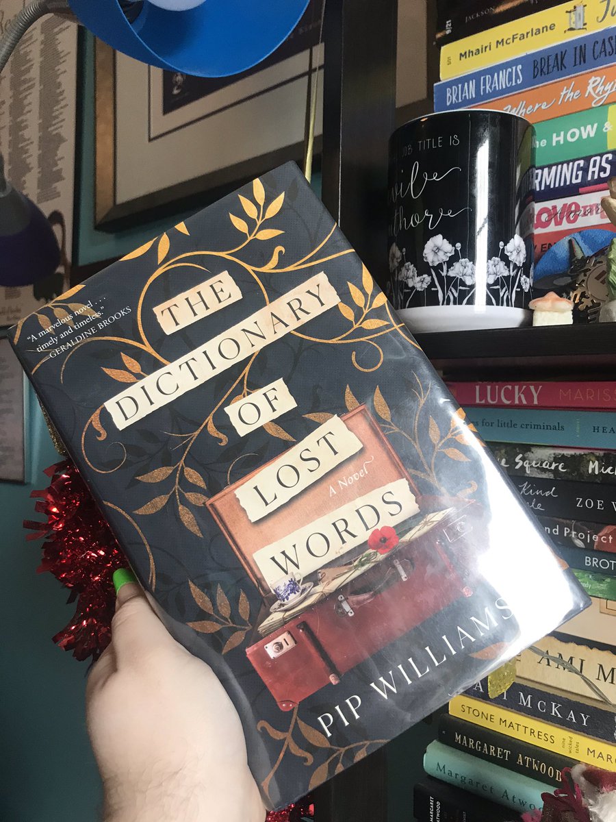 Book # 36 of 2022:
The beginning of this one was super slow, but ultimately an interesting look at how the dictionary was formed and what was omitted 

#BookTwitter #AmReading #TheDictionaryOfLostWords #PipWilliams #HistoricalFiction #BookRecommendations #BookTwt #BookTalk