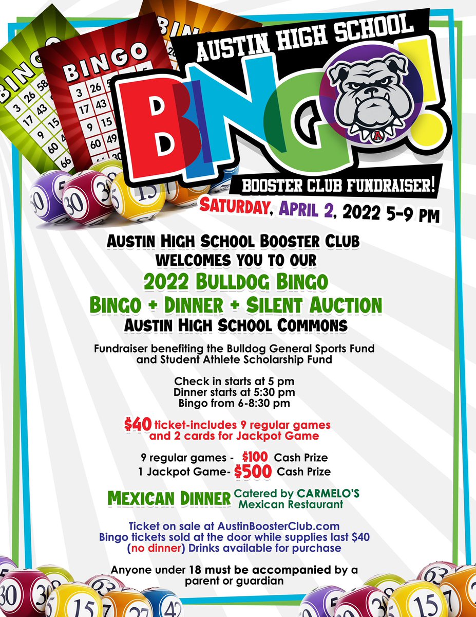 Support the AHS Athletic Booster Club this Saturday!