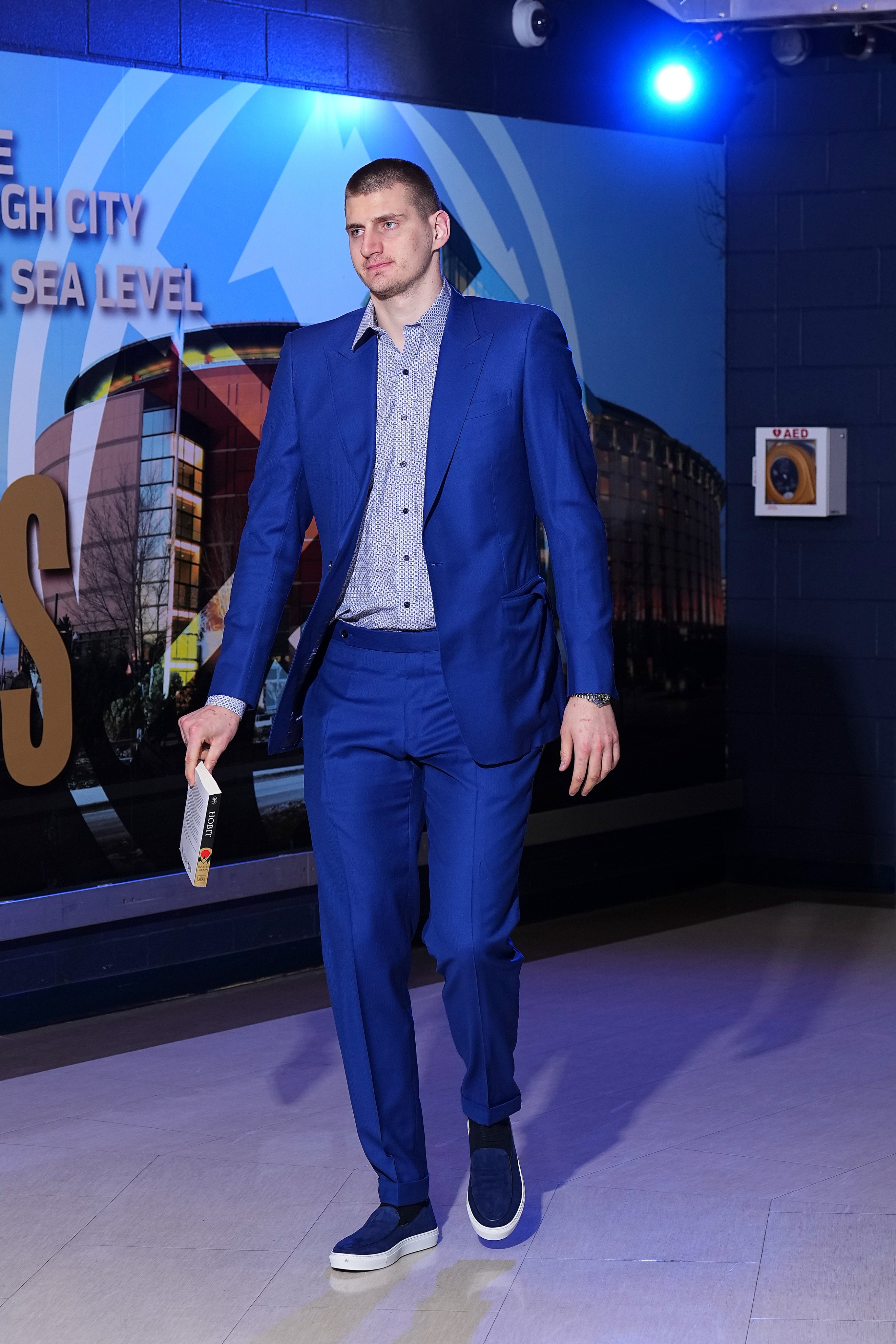 GQ Sports on X: Another game, another suit for Nikola Jokic #NBAPlayoffs   / X