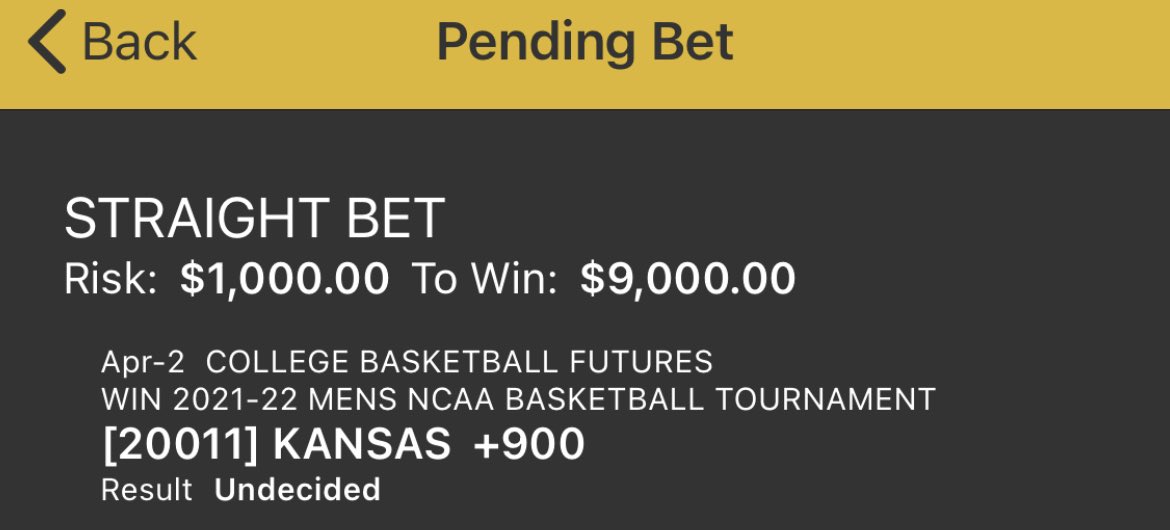 SA247LLC's tweet image. If Kansas wins The National Championship we win $9,000!

We’re going to SHARE &amp;amp; give away $50 to 9 different followers who enter this FREE GIVEAWAY if Kansas wins it all 💰

To enter:
-Like &amp;amp; retweet
-Follow @SA247LLC @LeGates23 
-Comment done
#MarchMadness #RockChalk