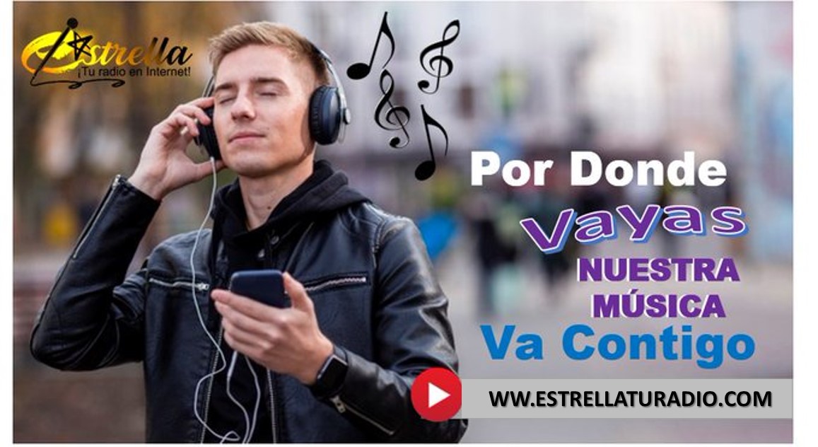 TuMundoEstrella's tweet photo. La Música de @ESTRELLATURADIO 
te Llena 🎶💕🕺🎸🥁
De Alegría y Felicidad..Disfrútala !!!
TODO EL DÍA 2⃣4⃣ HORAS
Conéctate a través de   
🌟 https://t.co/xhb9whJaAe 🌟
Y Dale #Play a #TuPerfectoHiloMusical https://t.co/YyXldYmnll