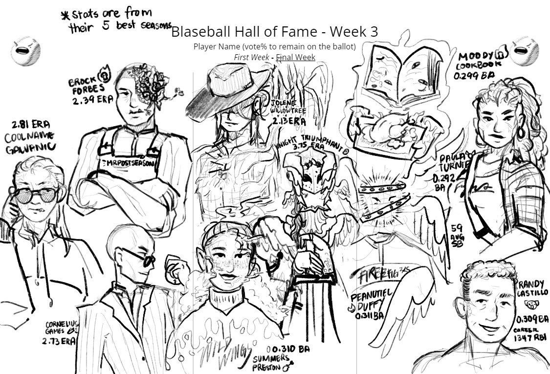 hello im ready for some democracy with some all time hall of famers #blaseball