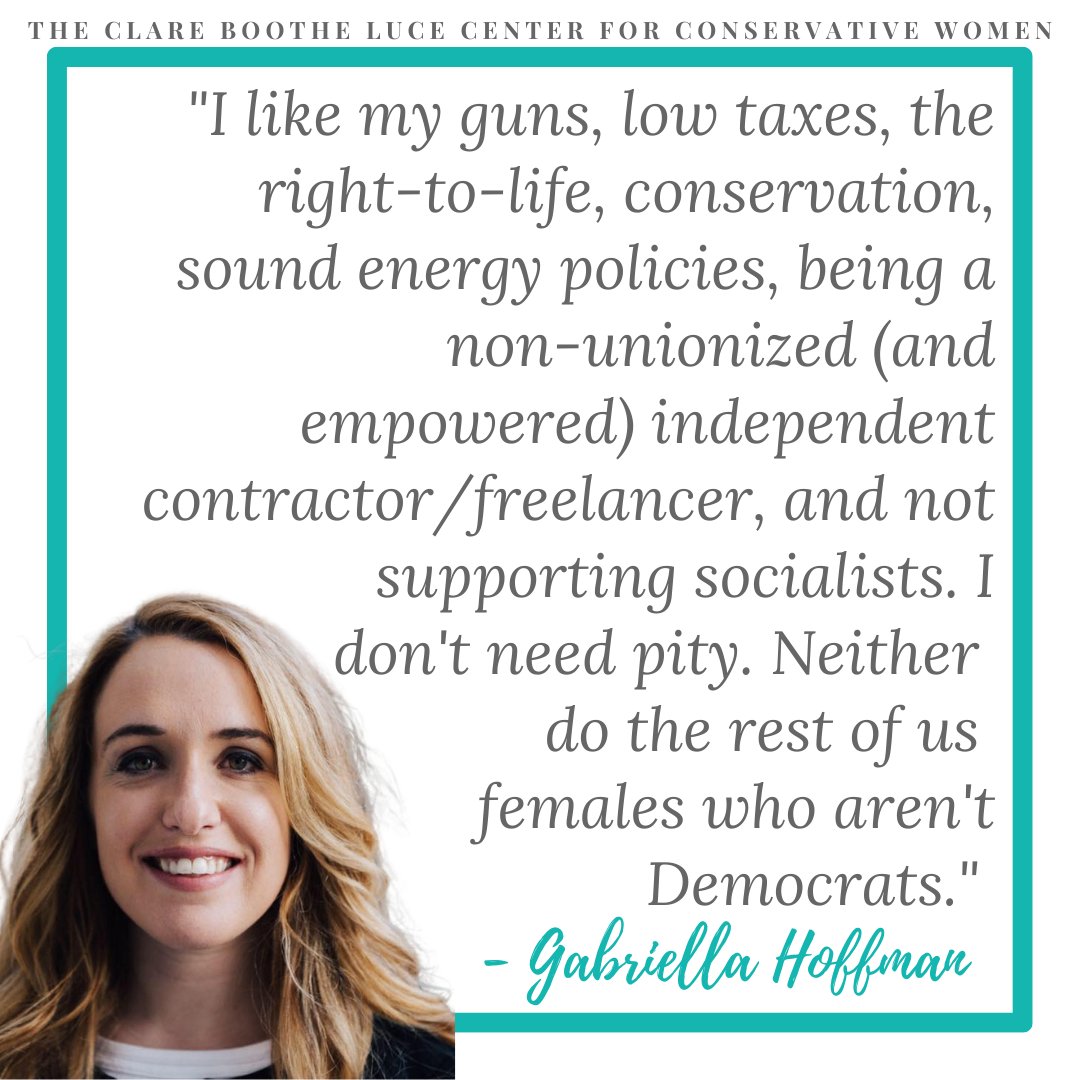 cblwomen's tweet photo. What she said.
#cblwomen #conservativewomen #GabriellaHoffman #conservationisconservative #conservative #cblinterns #womenwhohunt @Gabby_Hoffman https://t.co/062Q1iarfU