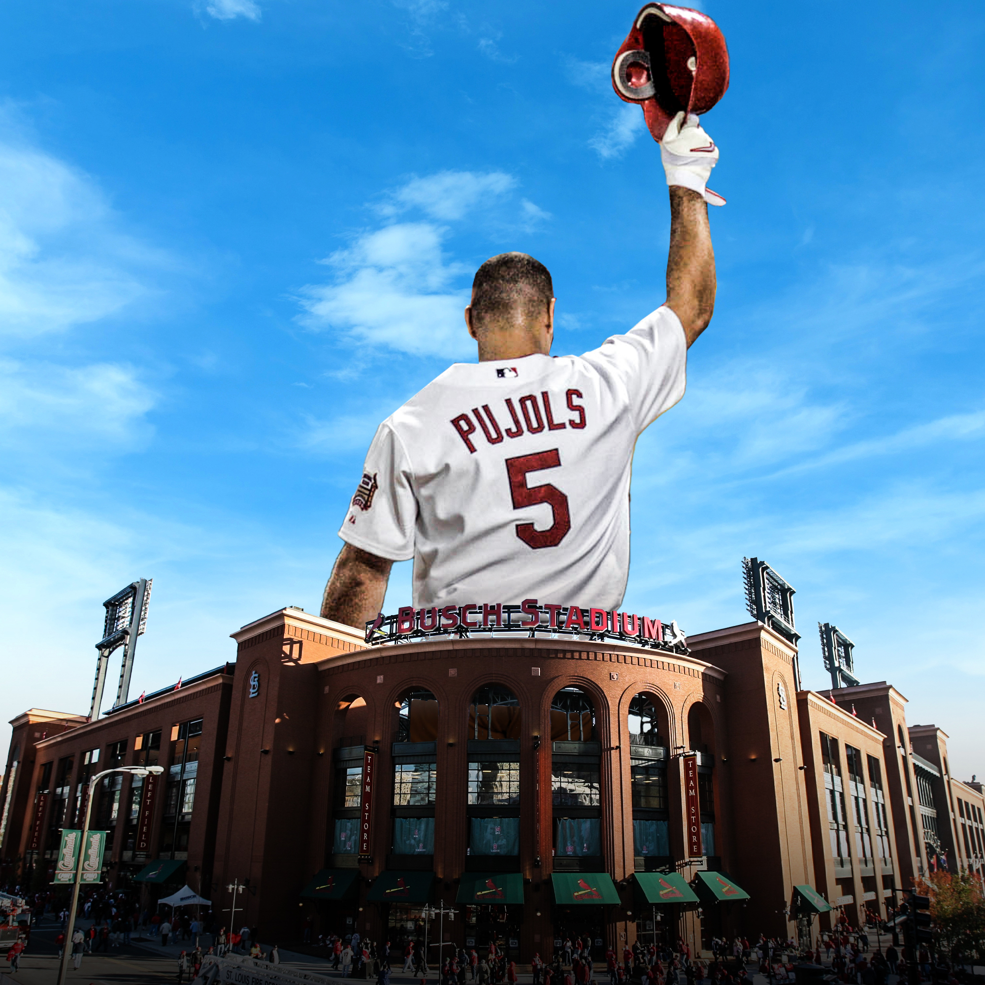 MLB on X: .@PujolsFive announced that his return to St. Louis