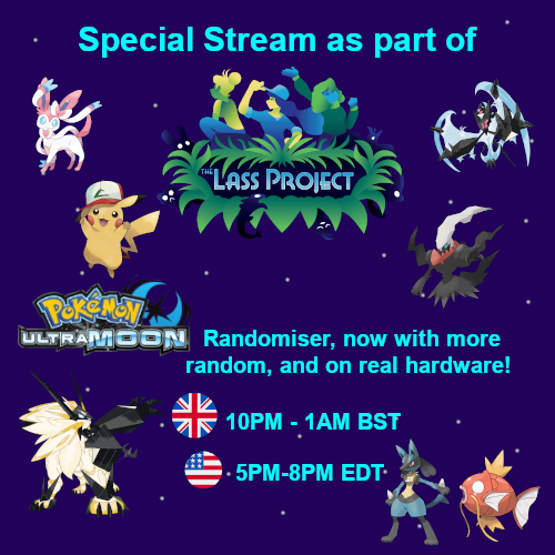 SporeRose's tweet photo. Going live with the Ultra Moon Randomiser as part of @TheLassProject in support of the @American_Heart and @REVIVE_GG!
https://t.co/LUpfRKZP50
#VTuber #ENVTuber #VTuberUprising
#PrideCreators https://t.co/vUIt3d5TQD