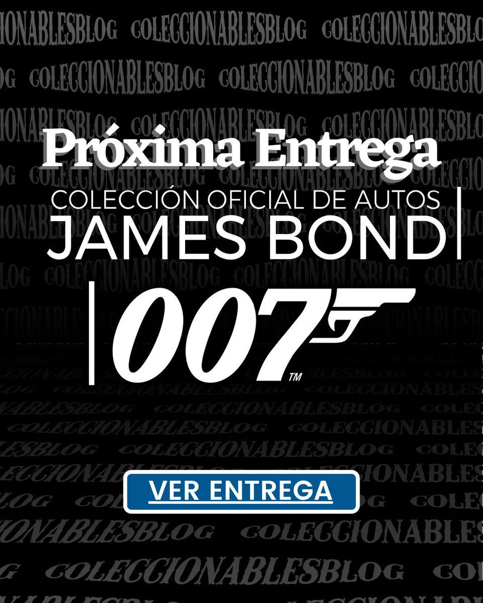 Colecc_Blog's tweet photo. #Próxima_entrega de la Colección
Detalles en el Blog ⬇️
https://t.co/qi8WwJBLbI

.
.
.
.
#colecciones #coleccionables #diecast #coleccionablesblog #jamesbondcollection #coleccionjamesbond https://t.co/Pzt6rgqaMZ
