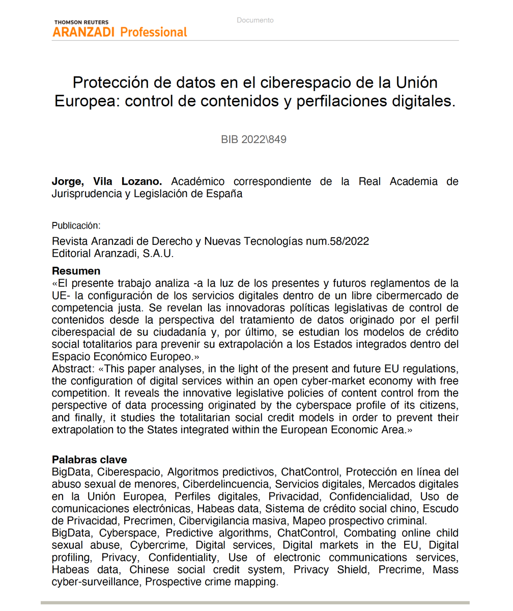 Everything you should know about #DigitalMarketsAct #DigitalServicesActPackage #Precrime #ChatControl #prospectivecrimemapping #socialcreditsystem #NextGenerationEU and more! <a href="/redpuntoes/">Red.es</a> <a href="/carmeartigas/">Carme Artigas</a> <a href="/NadiaCalvino/">Nadia Calviño</a> <a href="/Europarl_ES/">Parlamento Europeo en España</a> <a href="/echo_pbreyer/">Patrick Breyer #JoinMastodon</a> <a href="/ComisionEuropea/">Comisión Europea en España</a> @TR_ESP <a href="/vonderleyen/">Ursula von der Leyen</a>