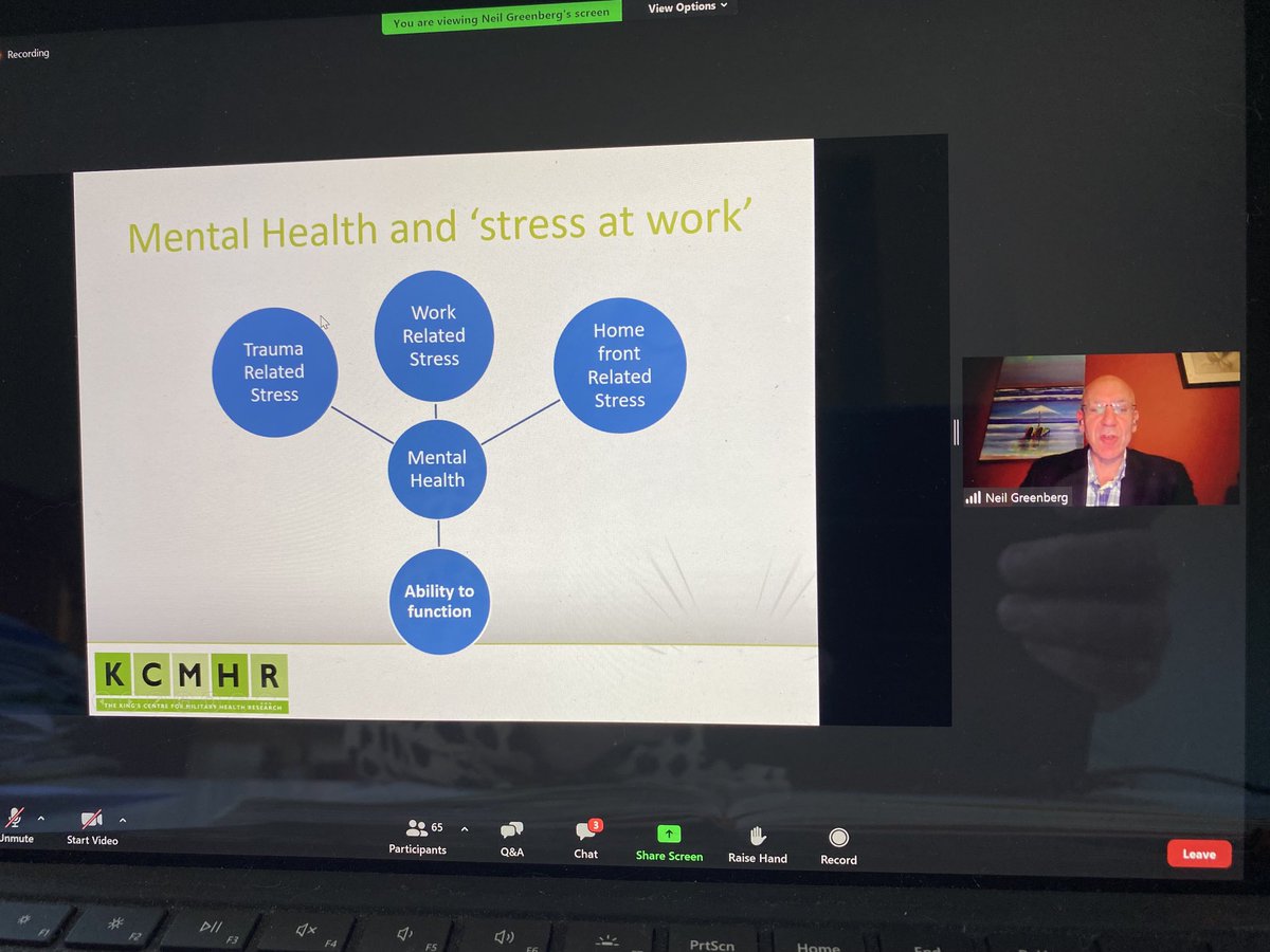 1frog's tweet image. E-meeting  ⁦@ProfNGreenberg⁩ who is talking about the latest thinking about how to mage a critical incidents in the workplace… the new thinking.