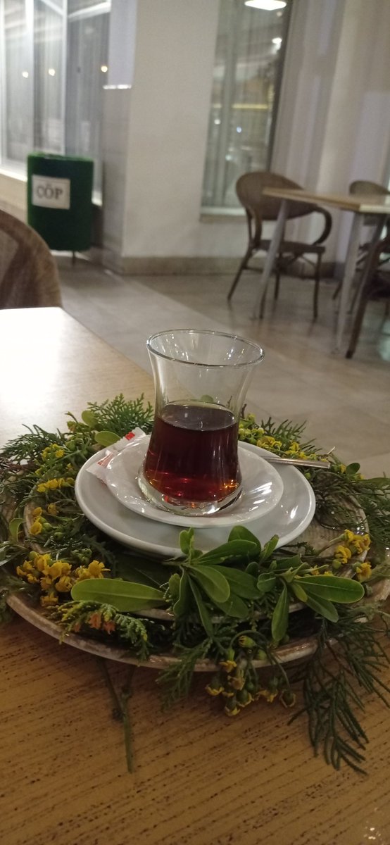 Böyle bir sunumla çay geldi olacaklar korkutuyor 😂